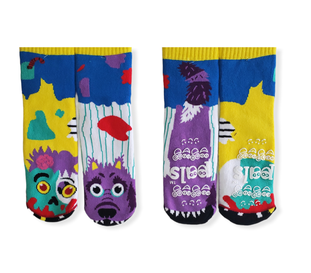 Zombie & Werewolf Grip Socks