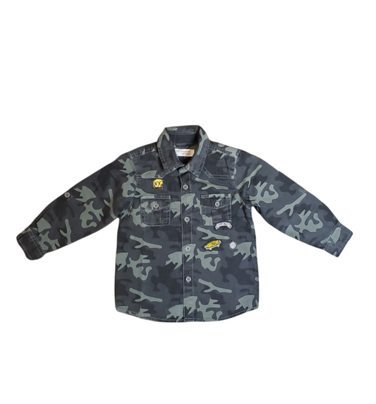 Boys Camouflage Shirt